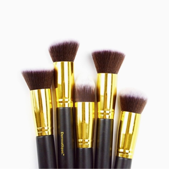 Brand New Dermatique 10pc Make-up Brush Set - Picture 4 of 7